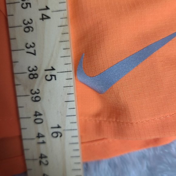 Nike Dri-FIt Stride 2-in-1 7" Running Shorts Men's 2XLarge DM4759-885 Orange Zip - Picture 13 of 15